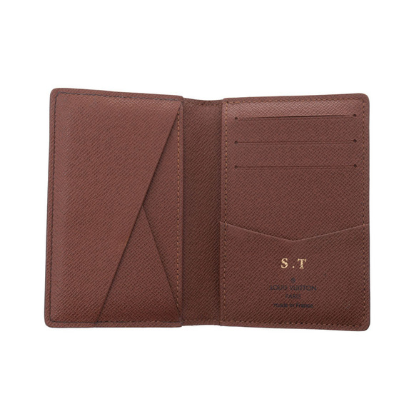 Louis Vuitton Organizer de Poche Brown vertical Wallet - Picture 7 of 12